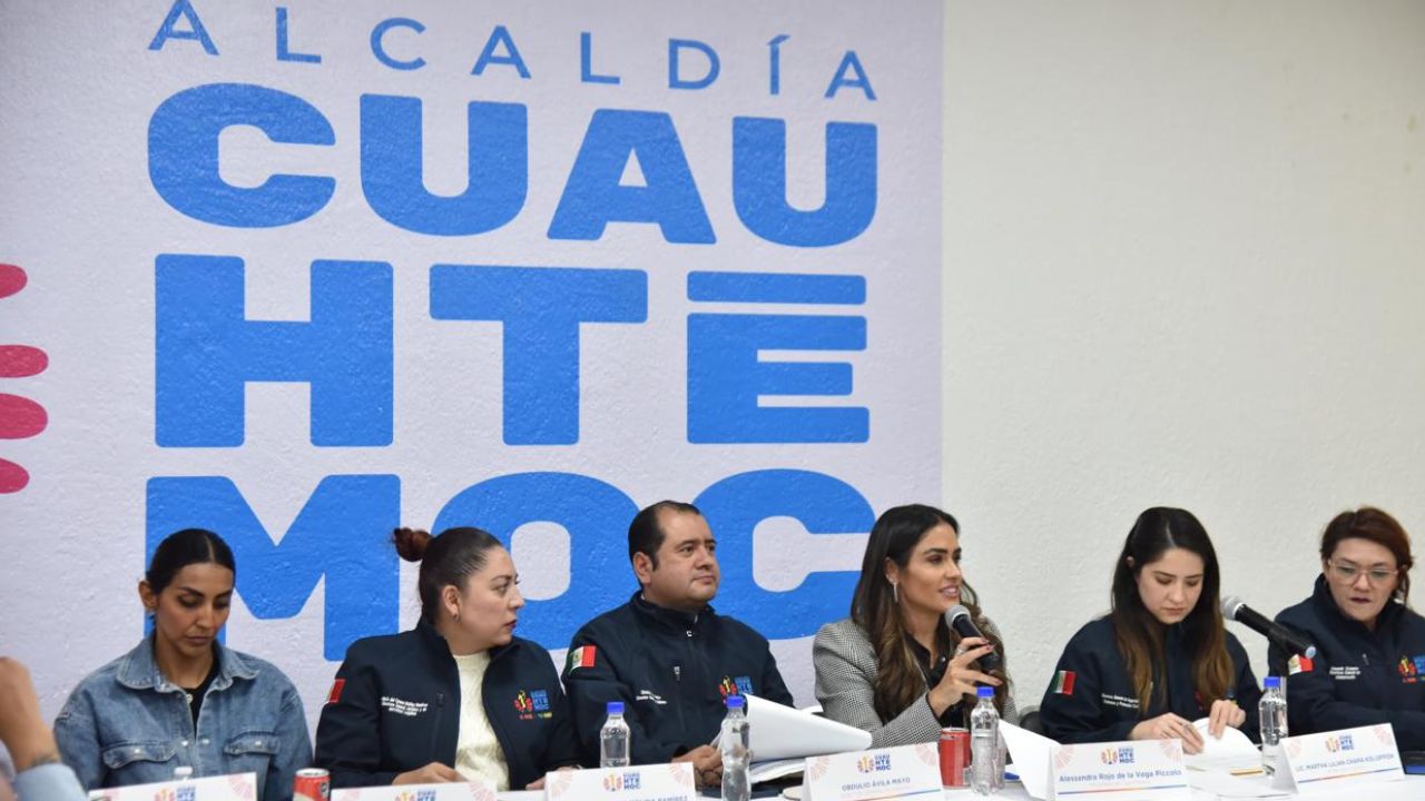 Fiscalía de Justicia y SSC, participaron en el Comité de Seguridad en Cuauhtémoc, junto a la alcaldesa Alessandra Rojo de la Vega.