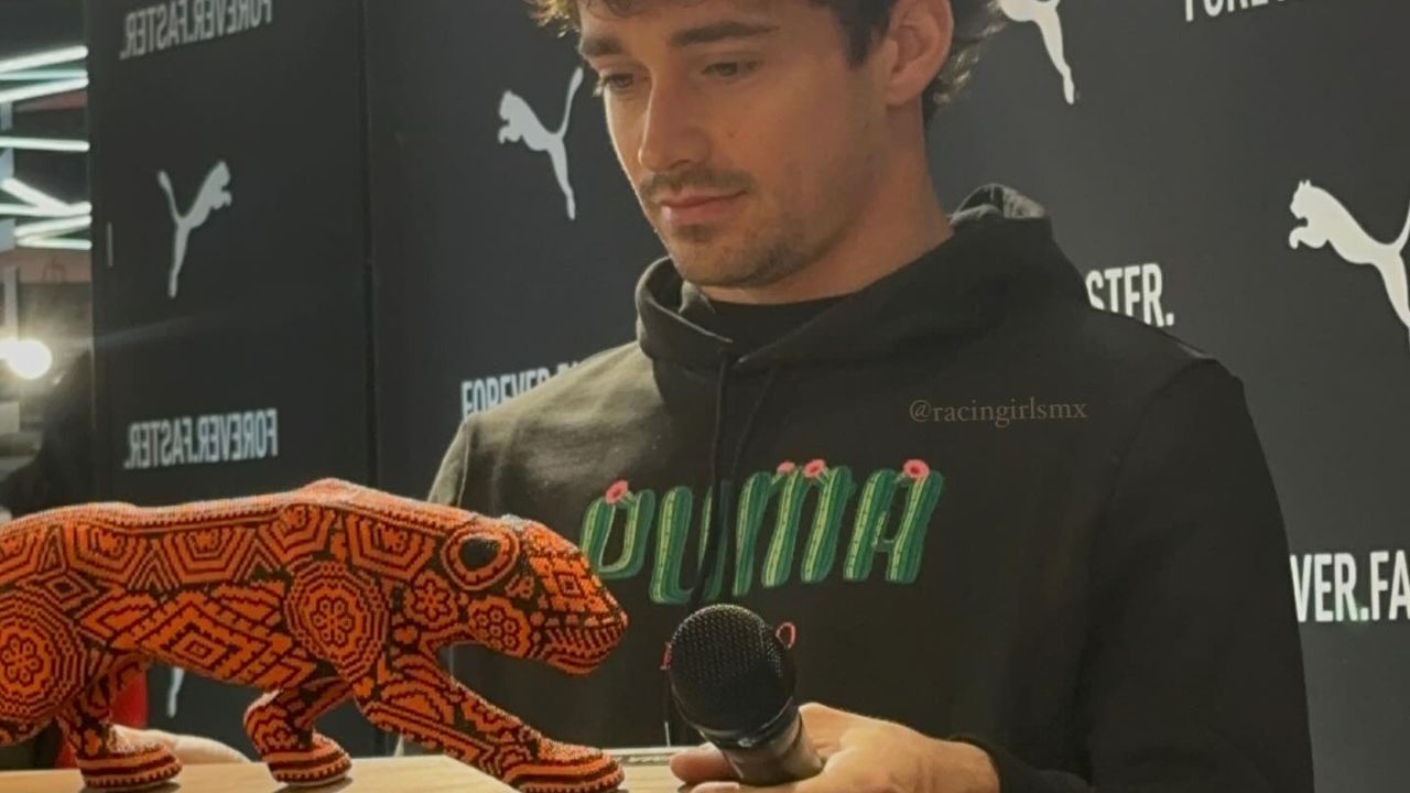 Autodeclarado fanático de la comida mexicana y de los tradicionales tacos, Charles Leclerc convivió la mañana de este miércoles con un reducido grupo de aficionados en el centro de la Ciudad de México