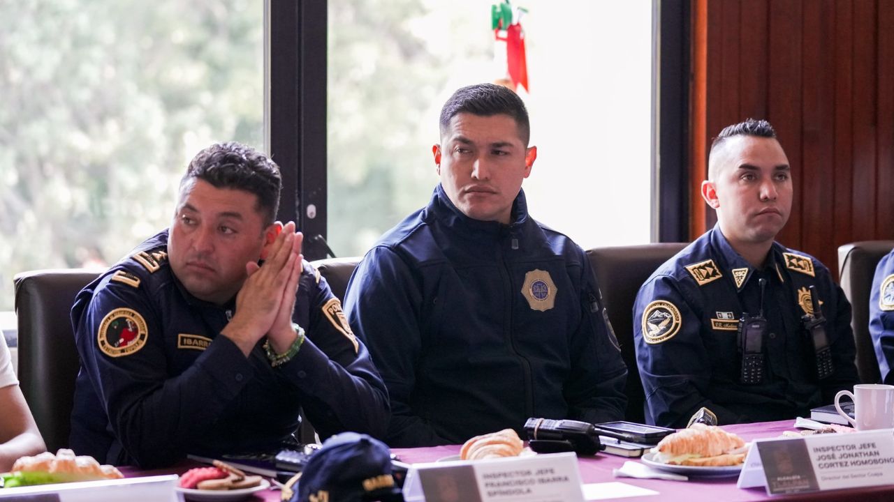 Organización. Los alcaldes coincidieron que es indispensable continuar la coordinación entre la Policía capitalina y uniformados de la Secretaría de la Defensa Nacional para combatir grupos delictivos.