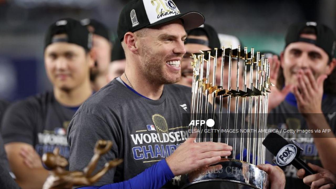 Freddie Freeman fue escogido como MVP de la Serie Mundial 2024