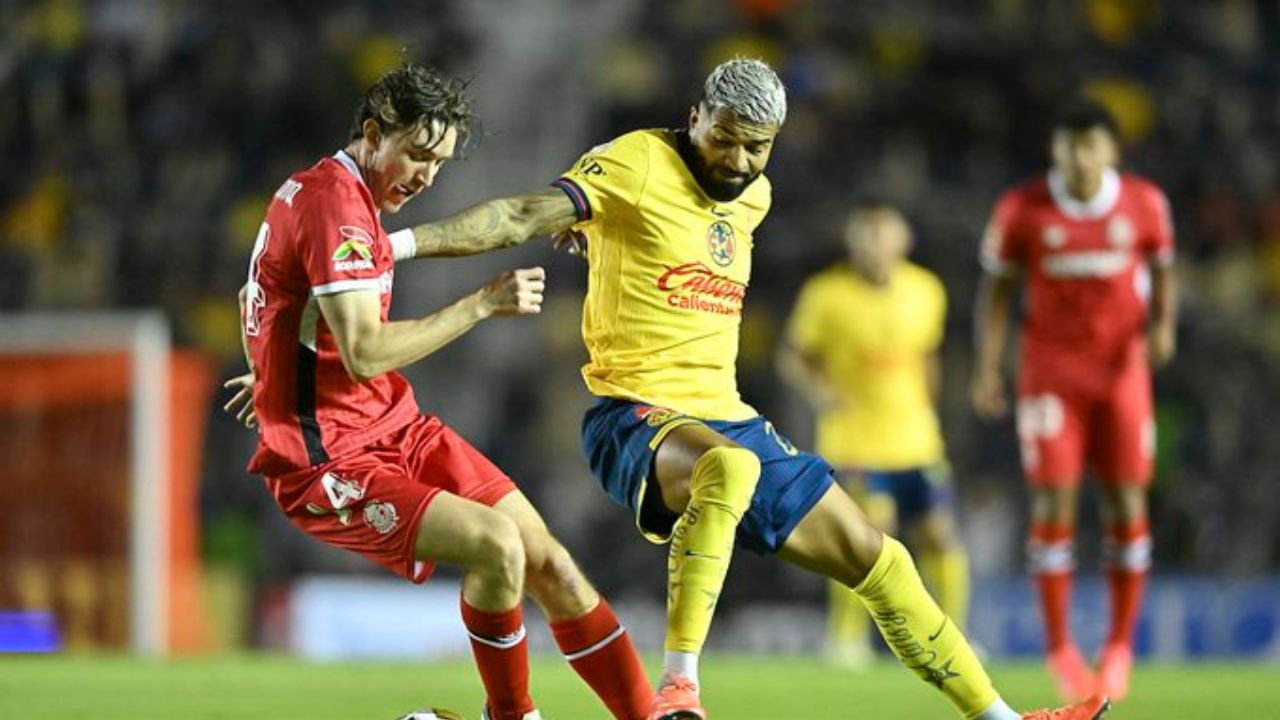 América saca ventaja ante Toluca en el inicio de la liguilla