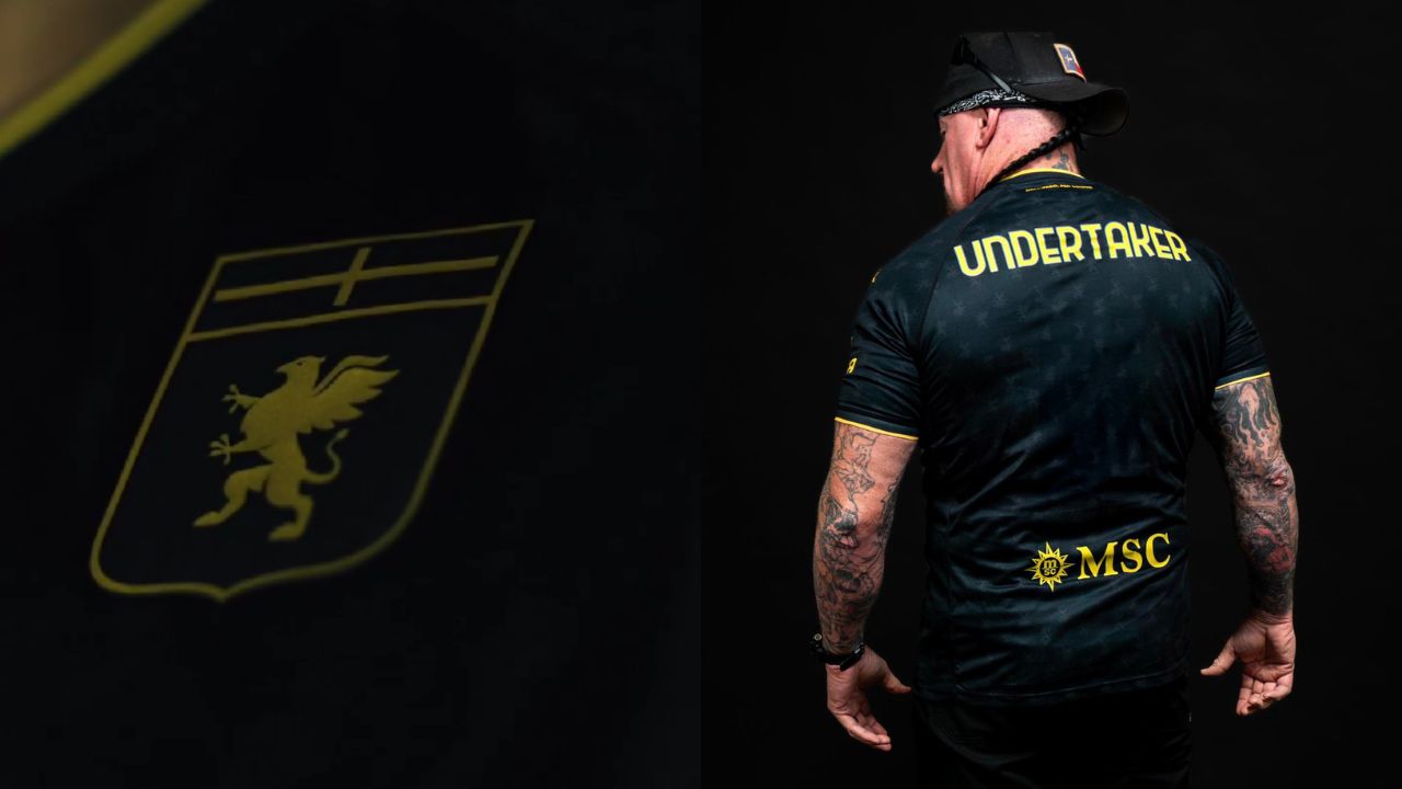 The Undertaker presenta nueva playera del Genoa