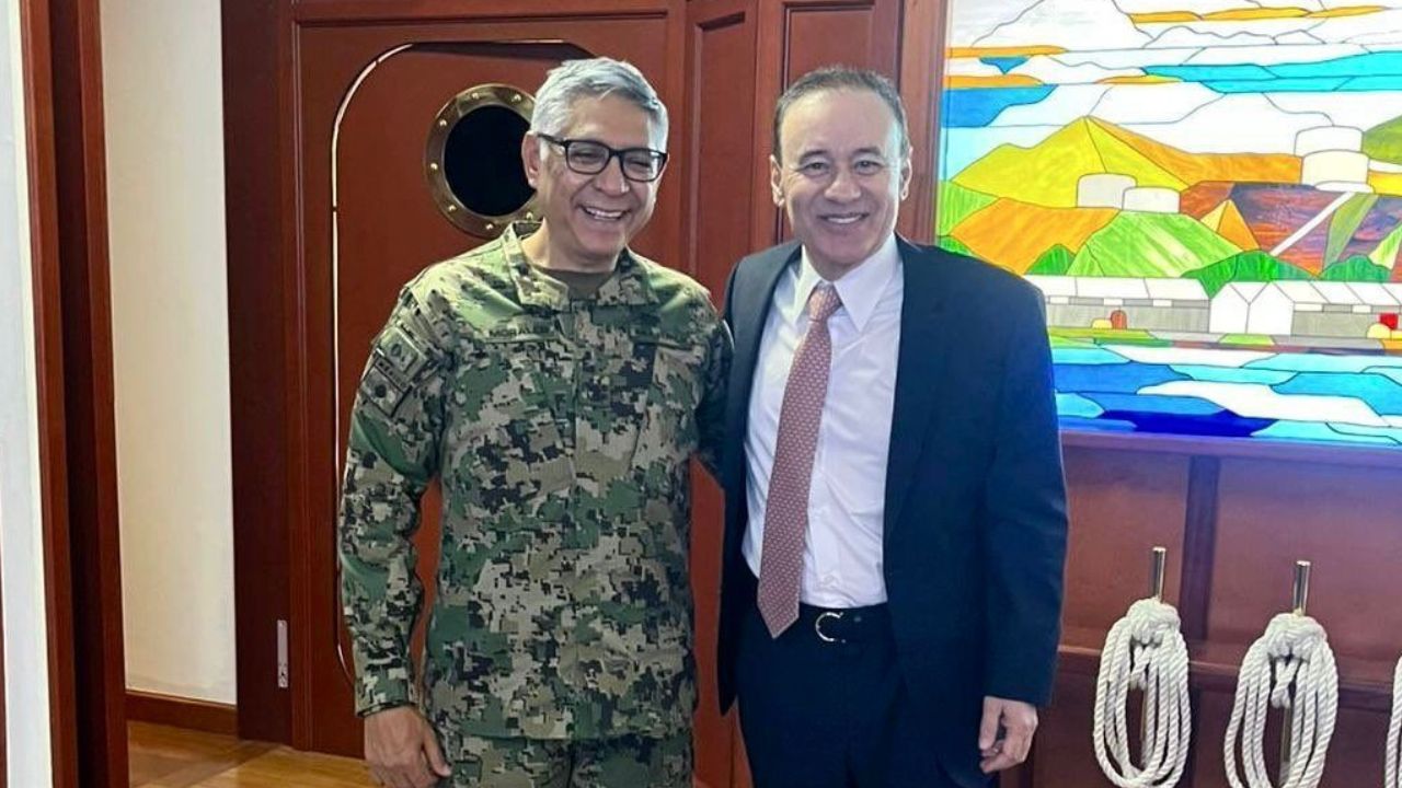 En reunión con el almirante Raymundo Pedro Morales acordó el seguimiento a las etapas de modernización del Puerto de Guaymas