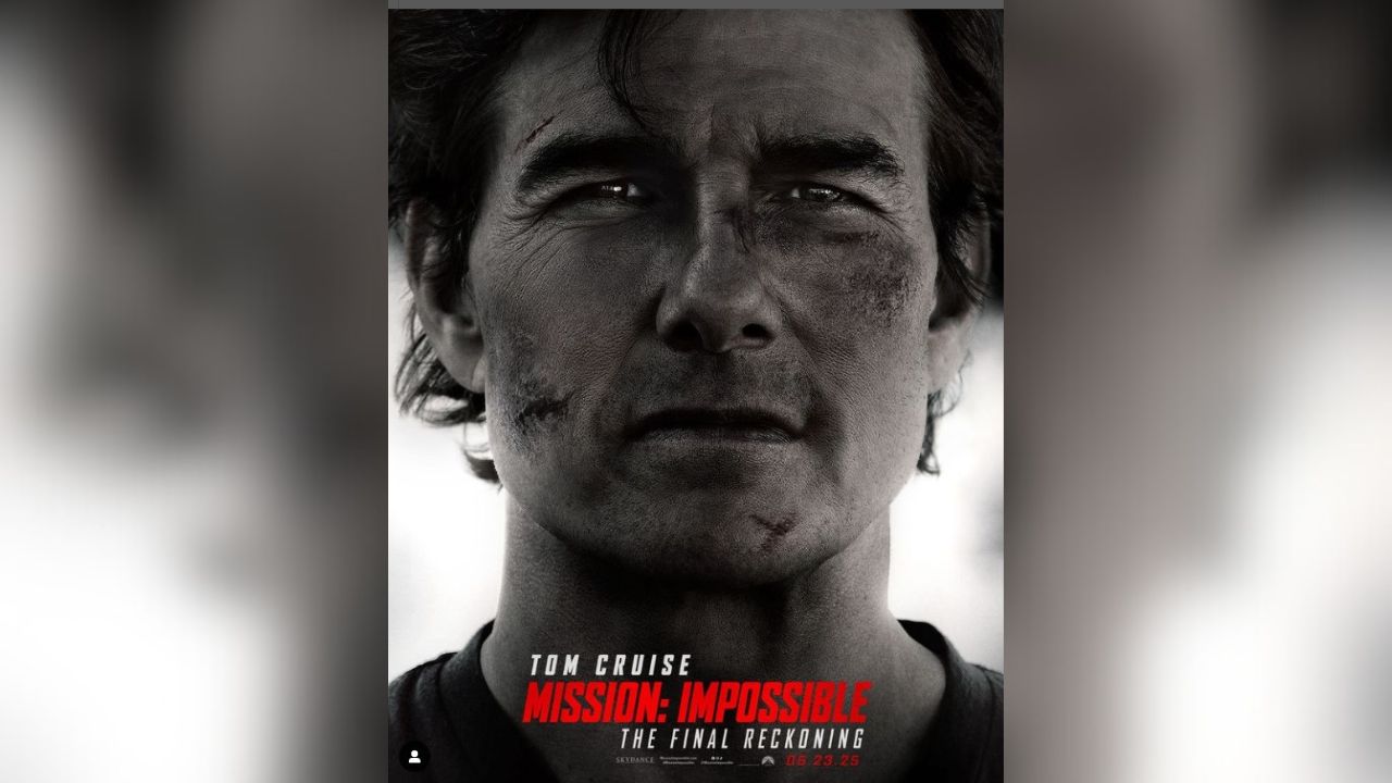 Tom Cruise revela el póster de Misión Imposible 8