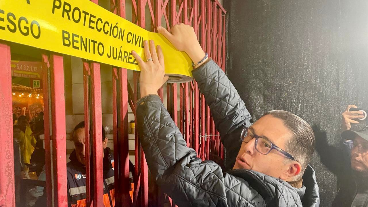 Luis Mendoza anunció la clausura de la Plaza de Toros y el Estadio Ciudad de los Deportes por no cumplir con medidas de protección civil.