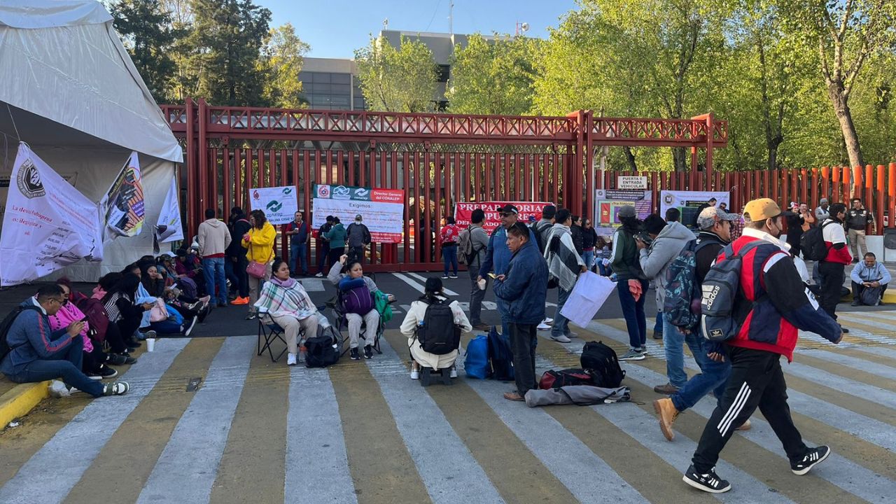 Bloqueo de accesos en San Lázaro 12 de noviembre de 2024