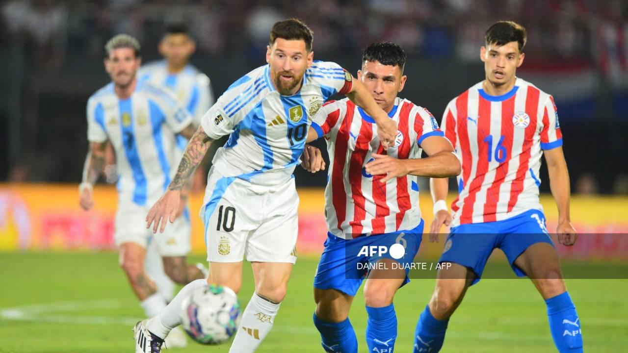 Los paraguayos vencieron 2-1 a la Albiceleste de Lionel Messi.