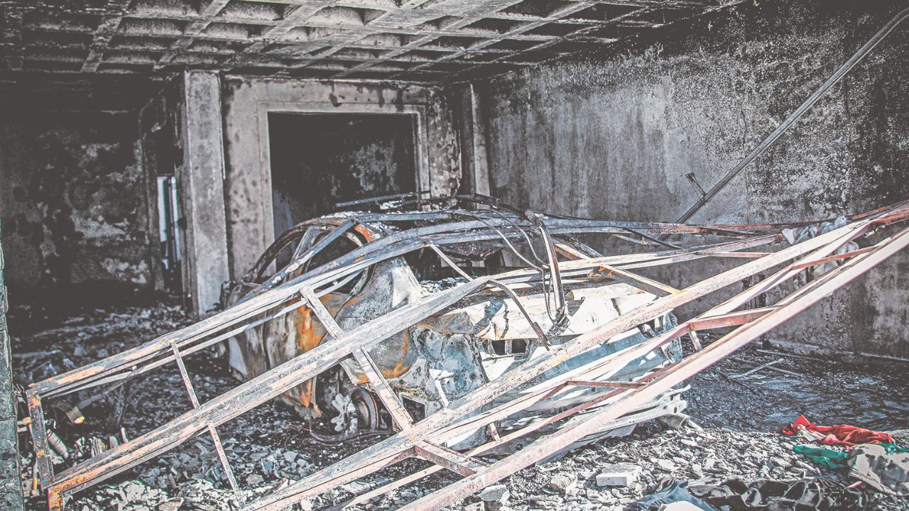 VIOLENCIA. Entre el domingo y el lunes fueron incendiadas cuatro viviendas en diferentes puntos de Culiacán.