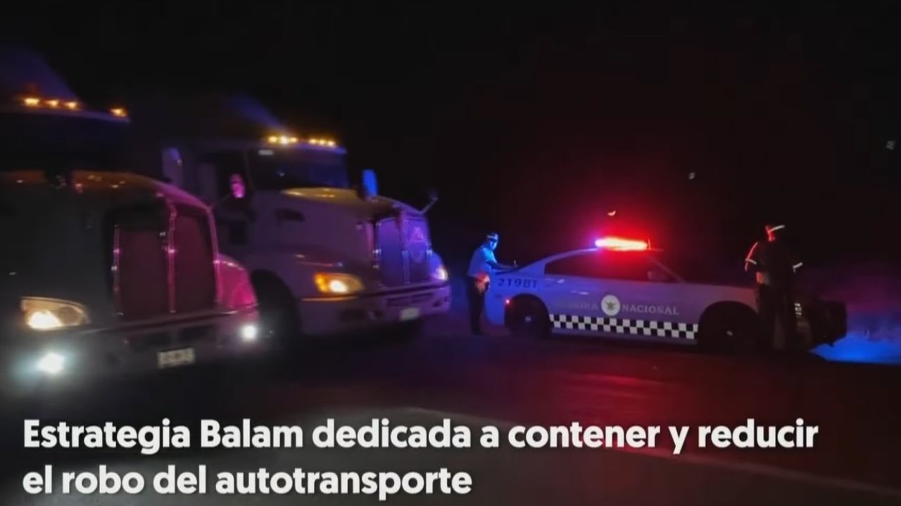 Guardia Nacional amplió de 10 a 13 entidades el despliegue de la estrategia de seguridad carretera "Balam".