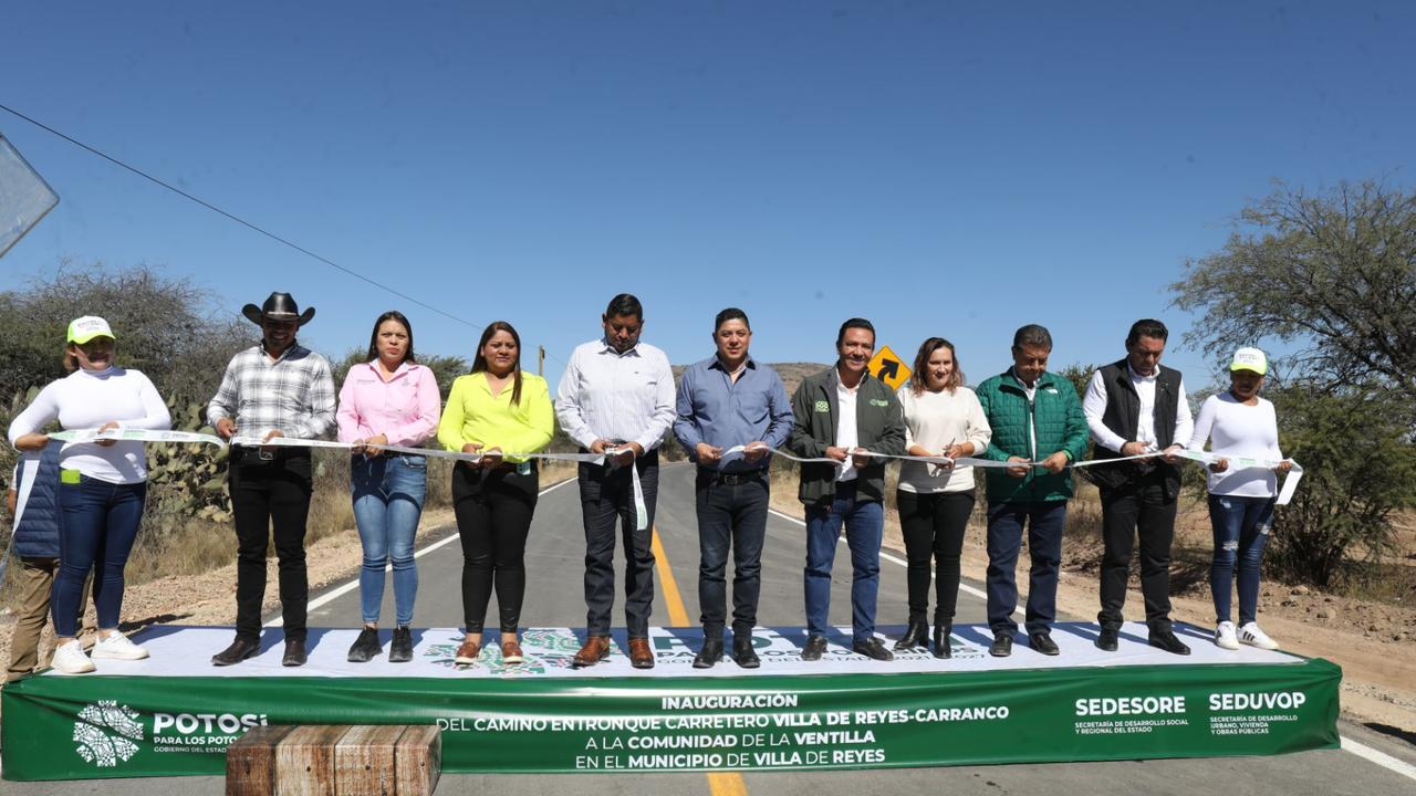 Foto: Especial/ Ricardo Gallardo Cardona, entregó en apoyo a las y los potosinos