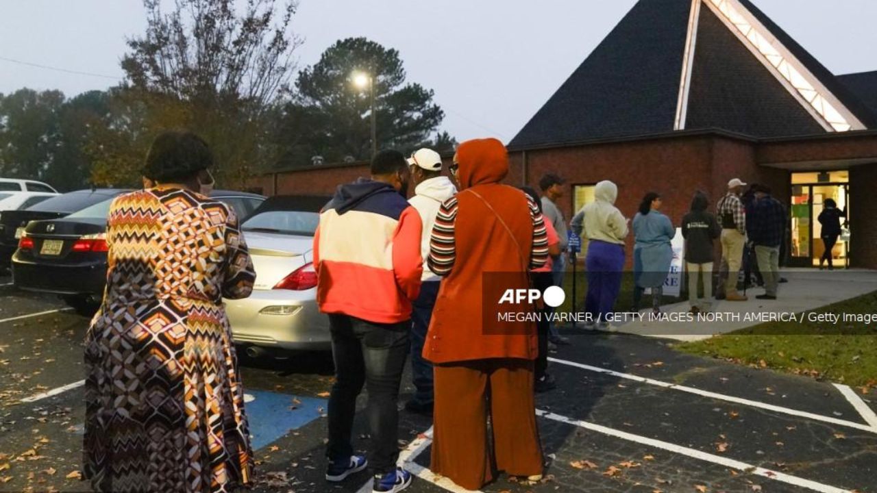 En Georgia se registraron amenazas de bomba que causaron el cierre temporal de centros de votación en Union City, a las afueras de Atlanta