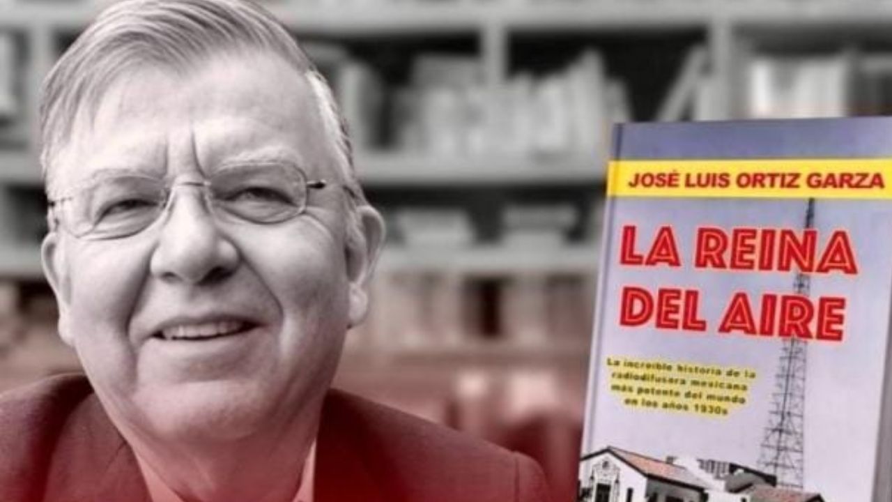 El Doctor José Luis Ortiz Garza, autor del libro "La Reina del Aire".