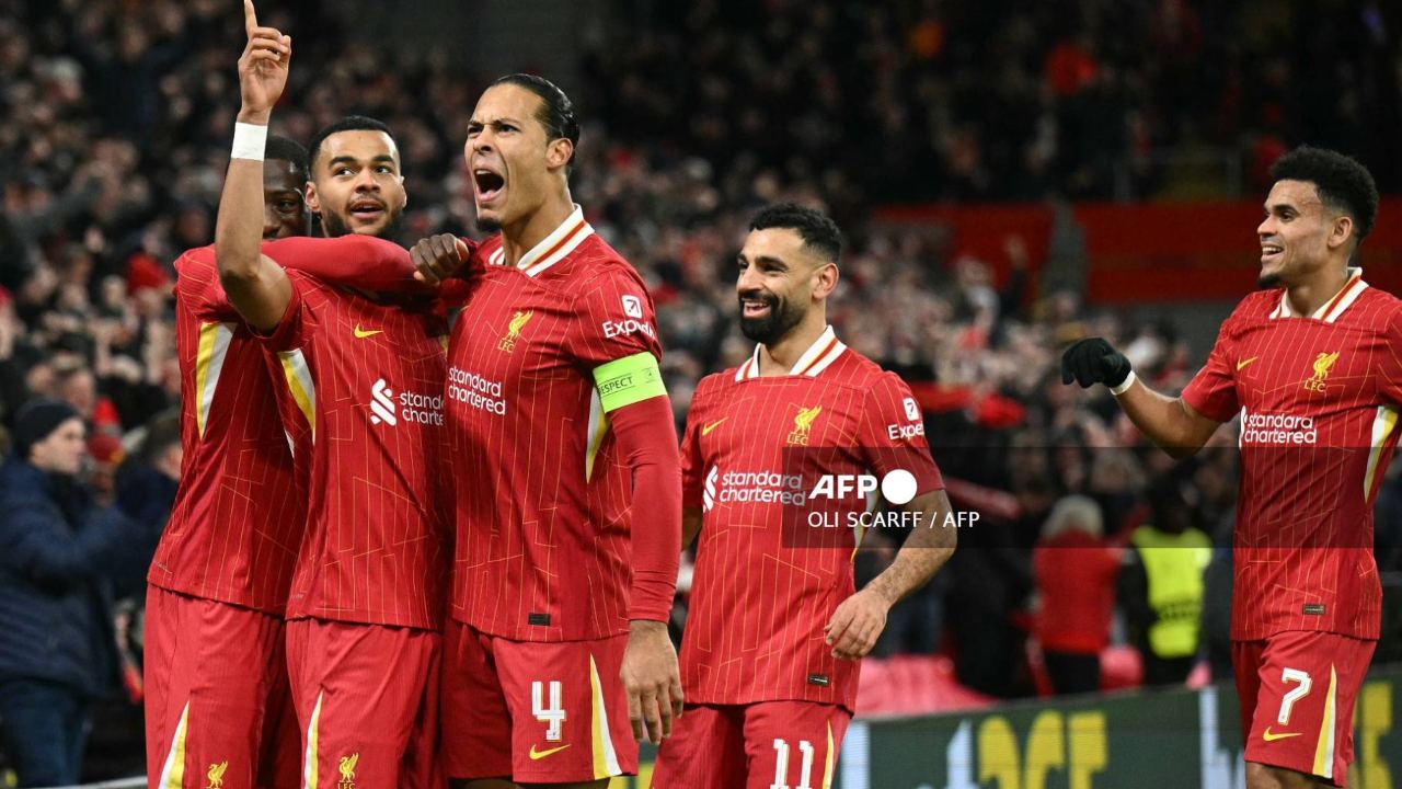 Liverpool vence al Real Madrid en el Anfield Stadium.