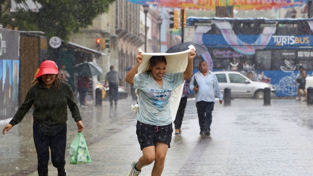 Racha de lluvias en el estado de Oaxaca.