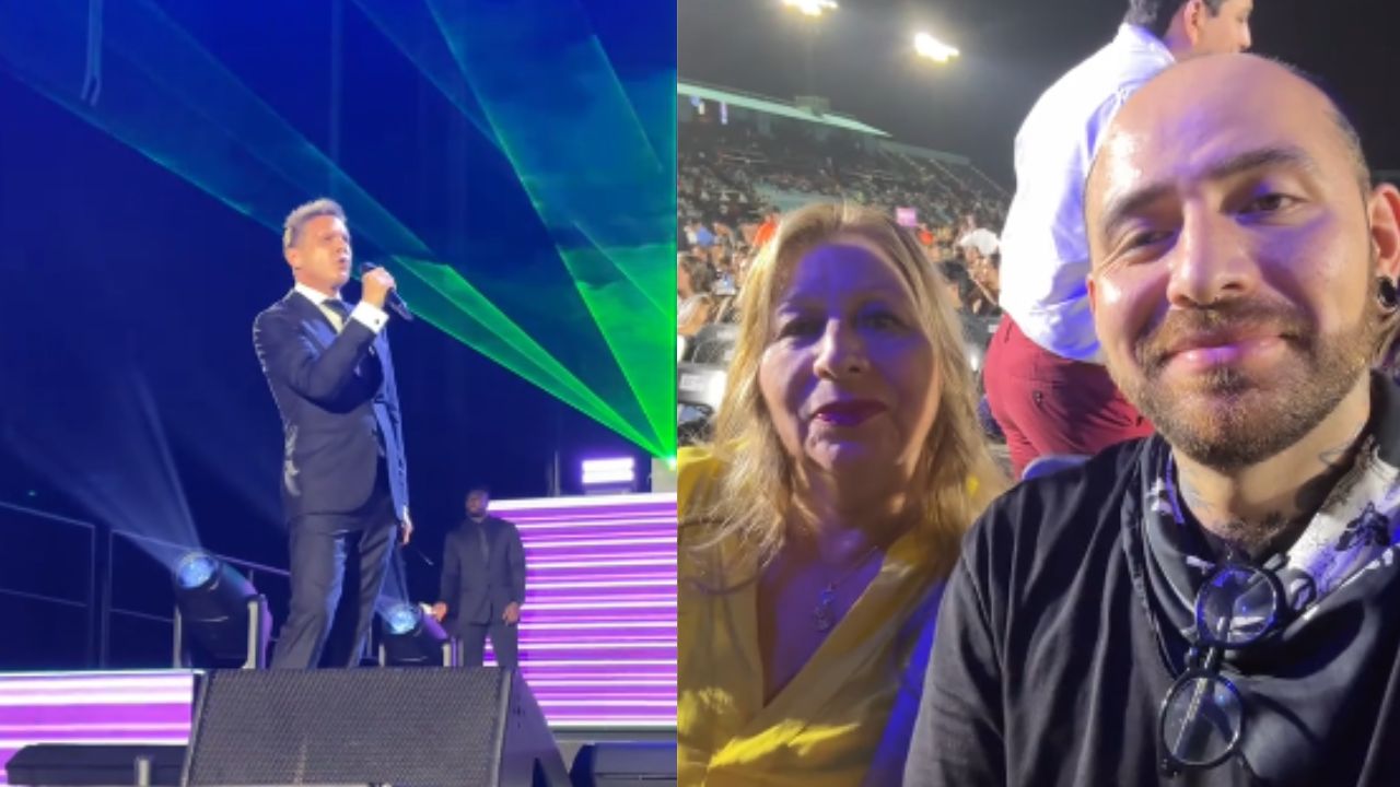 Erick extendió su gratitud a Luis Miguel y a su equipo por la invitación al concierto. 