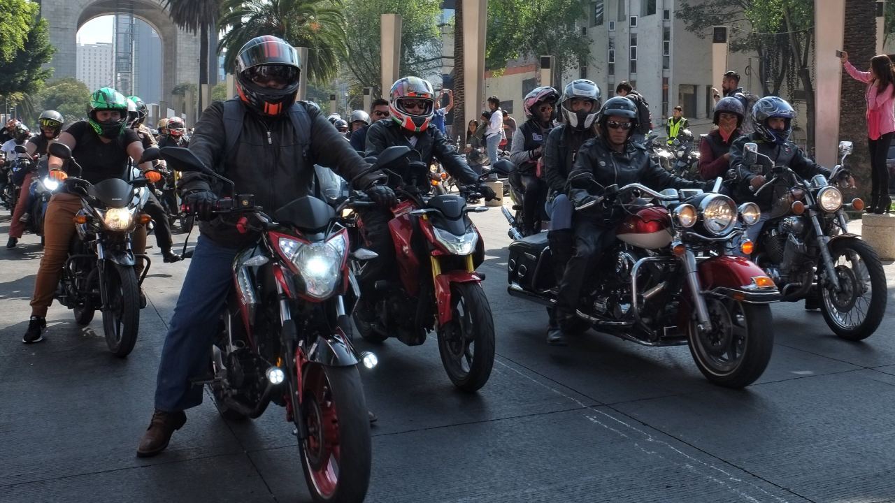 Este sábado se tienen previstas varias rodadas motociclistas en la CDMX