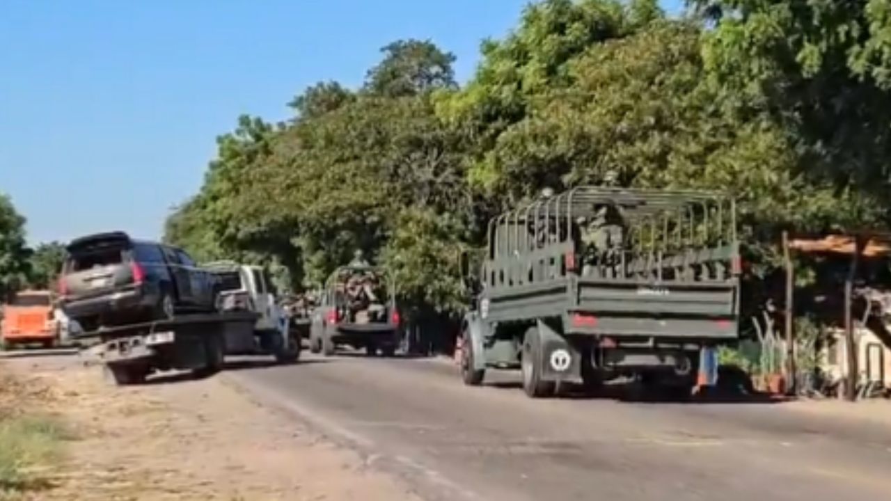 Aseguraron una cmaioneta después del enfrentmiento y se reportan tres detenidos y un herido.