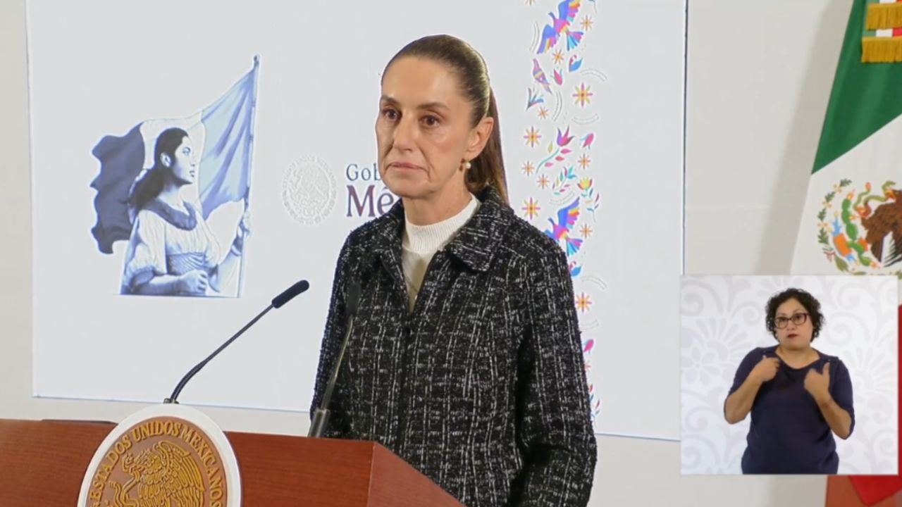 Claudia Sheinbaum en Mañanera del pueblo