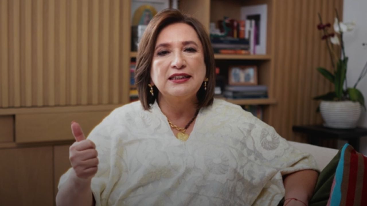 Xóchitl Gálvez en un video de difusión