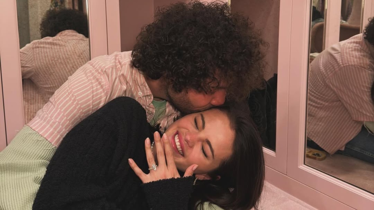 Foto: Instagram/ Después de un poco más de un año de relación, Benny Blanco le da anillo a Selena Gomez