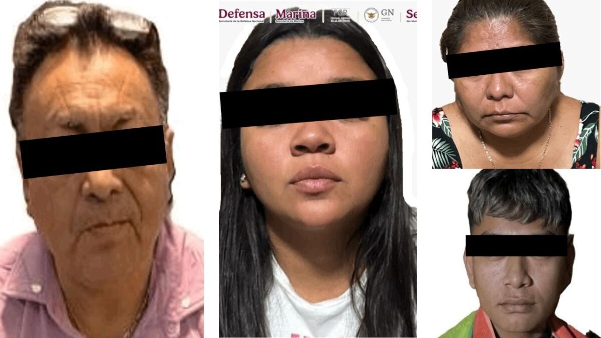 Detienen en Acapulco a 2 mujeres de 44 y 30 años de edad junto a Marco Antonio “N” de 59 años, identificado como líder de una célula generadora de violencia