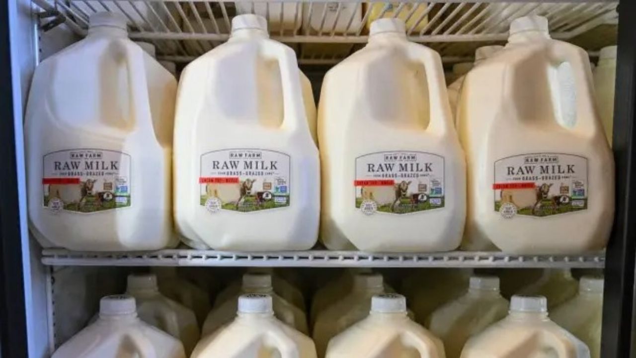 Alerta en California por gripe aviar en leche cruda de venta pública