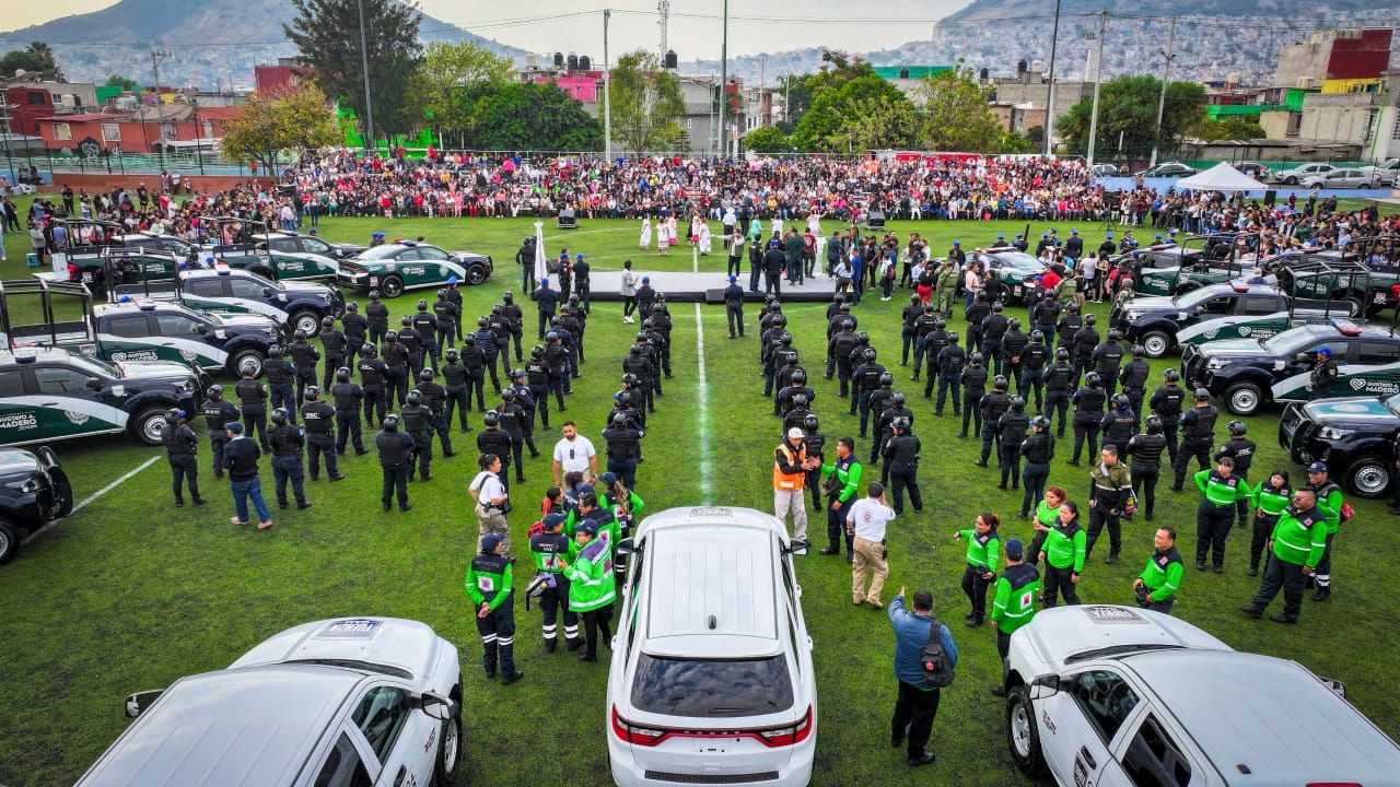 Refuerzan seguridad en la Gustavo A. Madero con patrullas nuevas