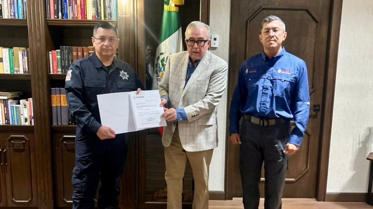 Rubén Rocha nombró a Humberto Zerón como subsecretario de Seguridad de Sinaloa.