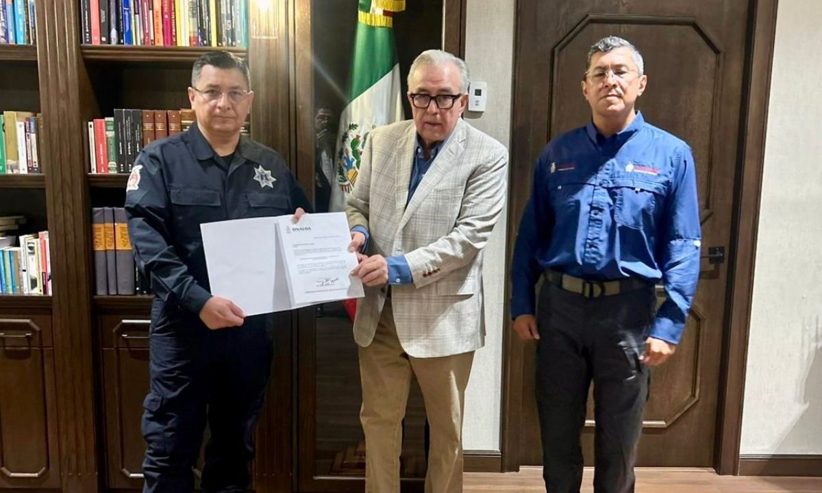 Rubén Rocha nombró a Humberto Zerón como subsecretario de Seguridad de Sinaloa.