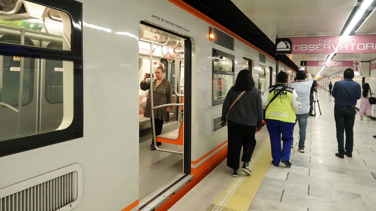 Línea 1 del Metro abrirá a mediados de 2025: Brugada