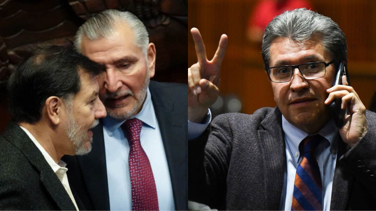 Pleito entre Monreal y Adán Augusto está en proceso de superación: Noroña