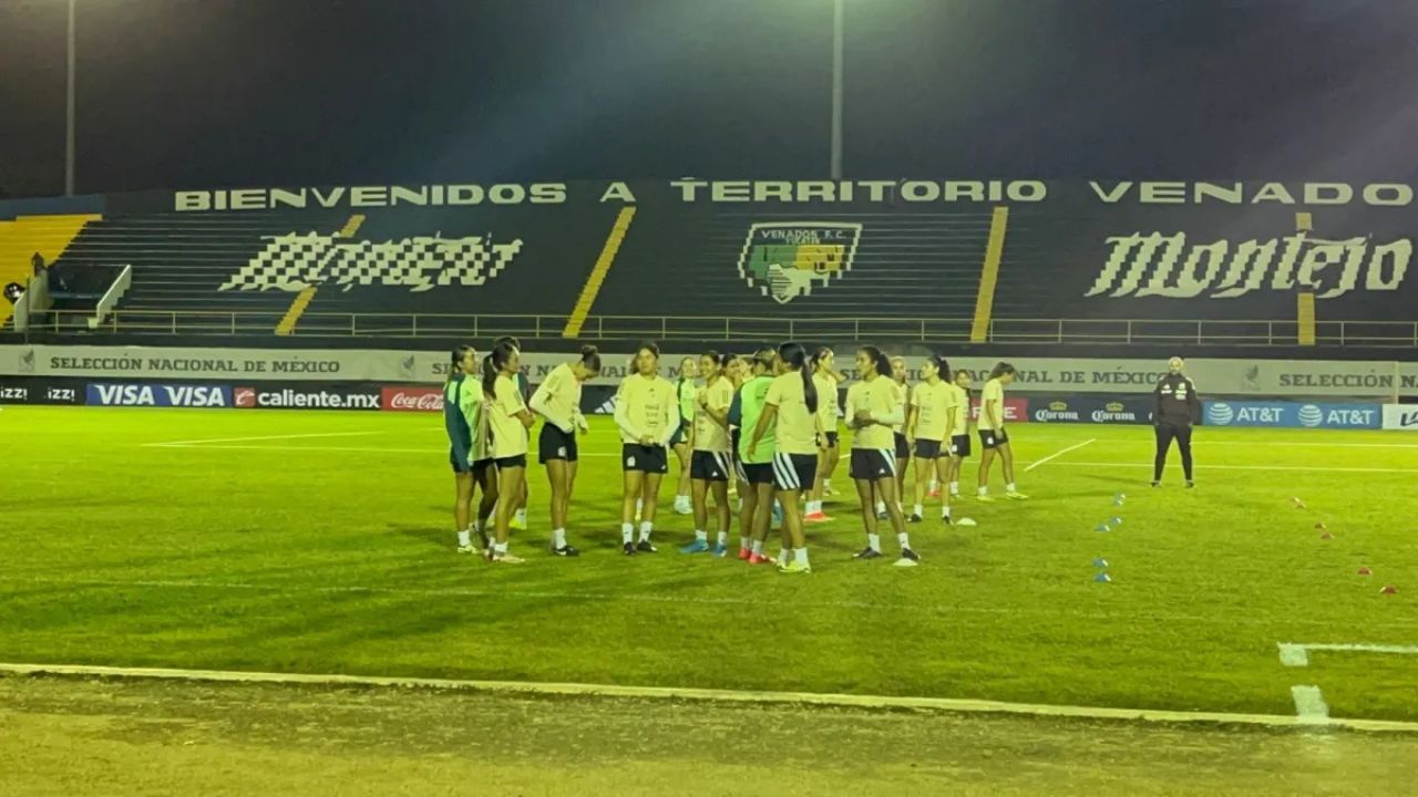 Selección Femenil de México se prepara para enfrentar a Panamá en Mérida