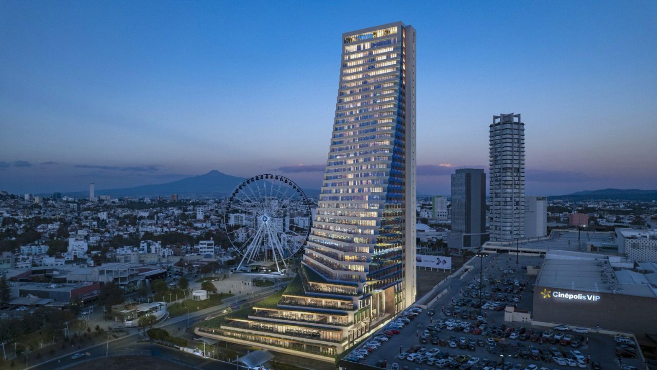 El proyecto arquitectónico de la Torre Andeza fue reconocido dentro de la categoría Edificios de Gran Altura