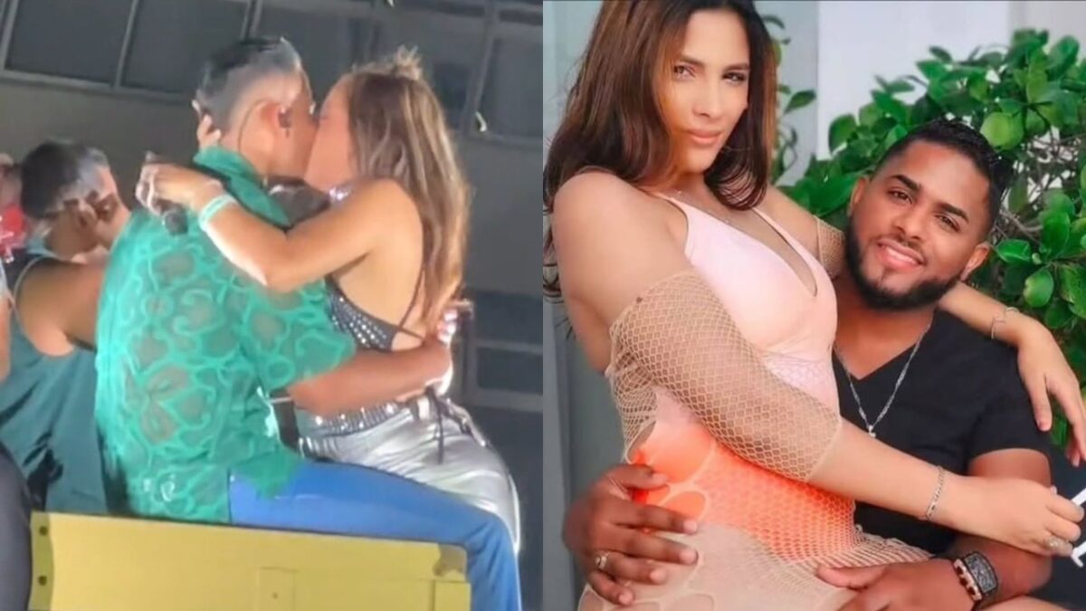 Chica besa en la boca a Romeo Santos en concierto y su esposo le pide el divorcio.