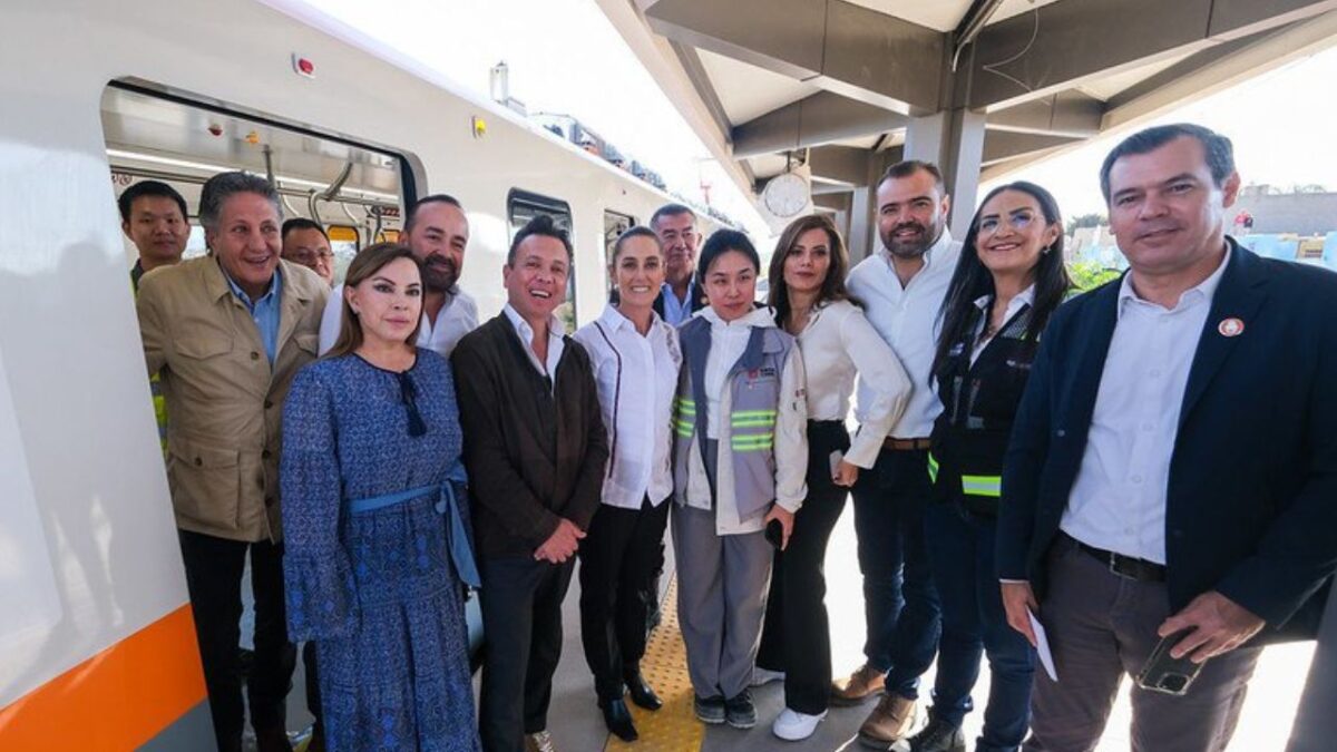 Sheinbaum supervisó la Línea 4 de la Zona Metropolitana de Guadalajara con el gobernador de Jalisco