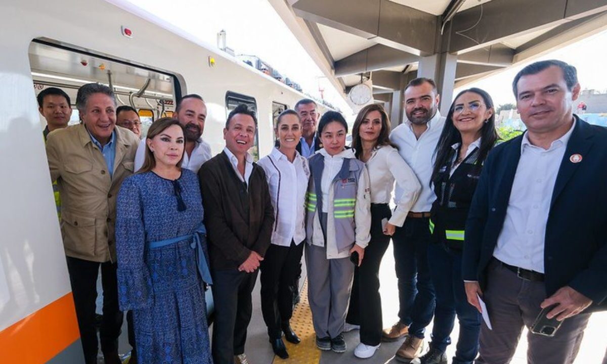 Sheinbaum supervisó la Línea 4 de la Zona Metropolitana de Guadalajara con el gobernador de Jalisco