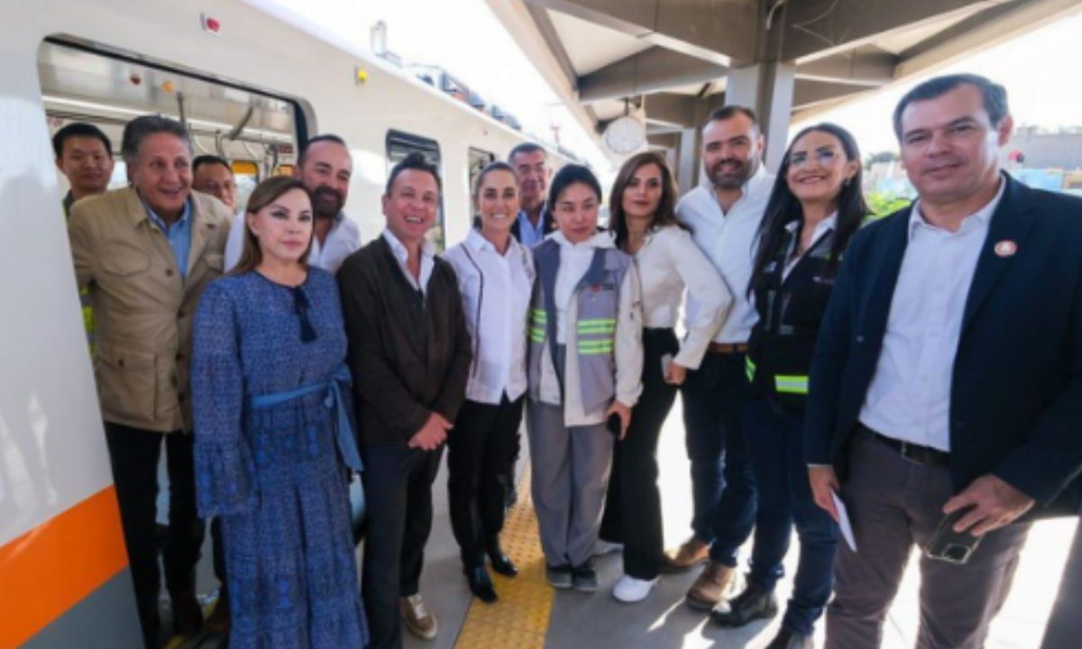 Sheinbaum supervisó la Línea 4 de la Zona Metropolitana de Guadalajara con el gobernador de Jalisco