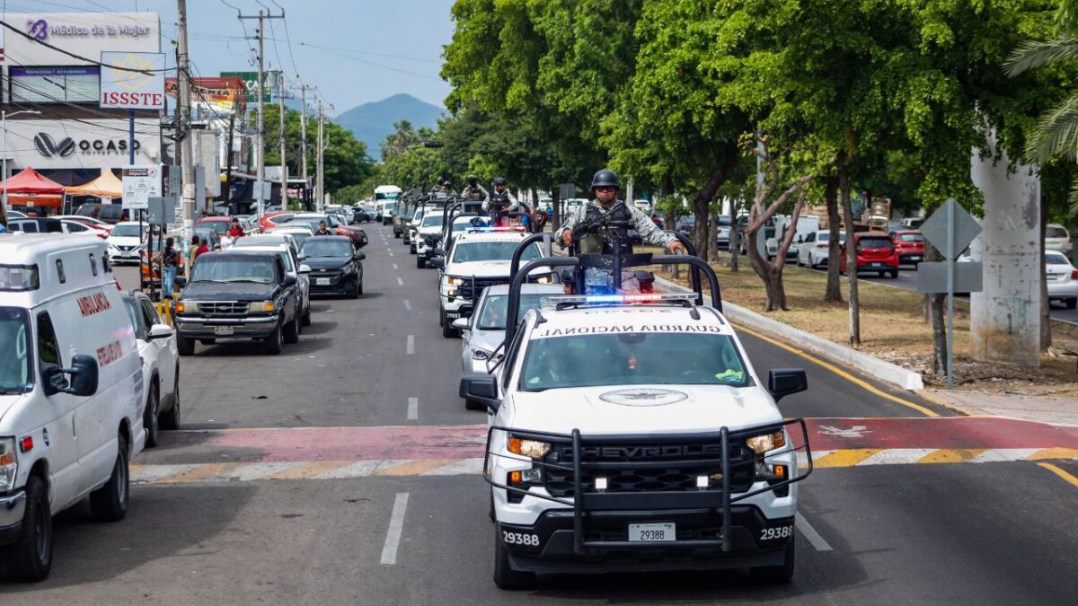 Llegan a Sinaloa elementos de fuerza especiales