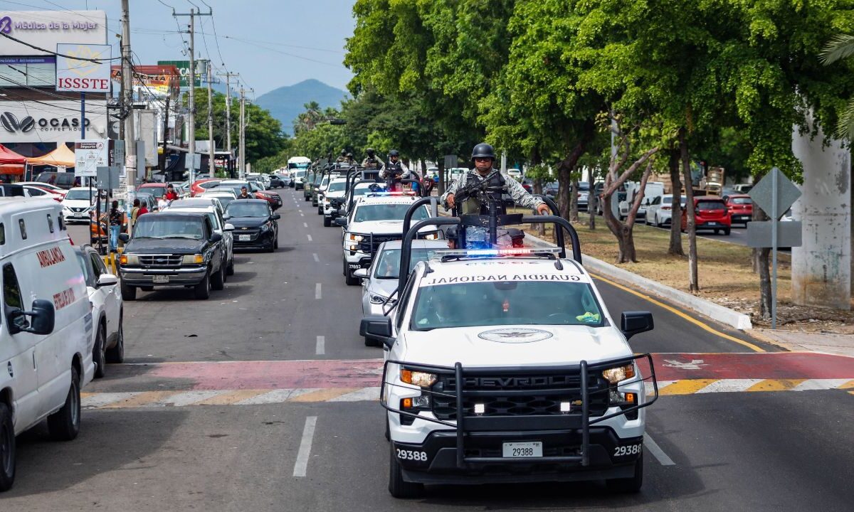 Llegan a Sinaloa elementos de fuerza especiales