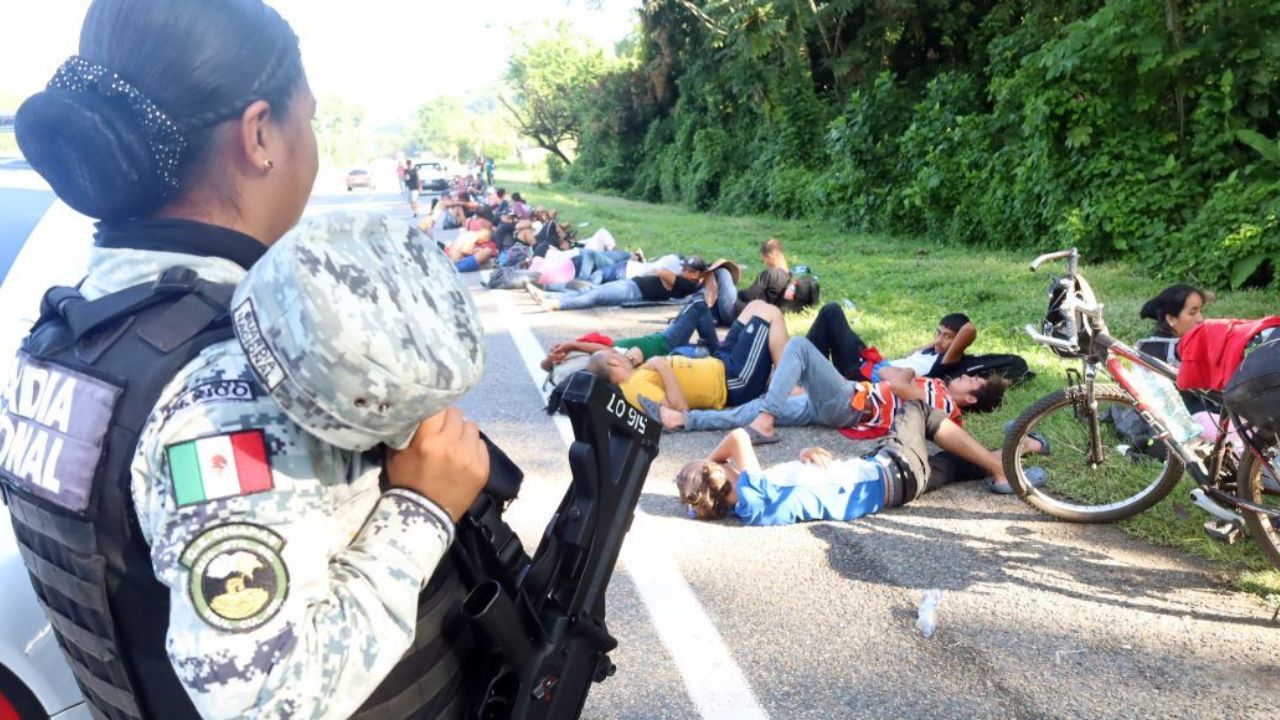 Una nueva caravana migrante sale de chiapas