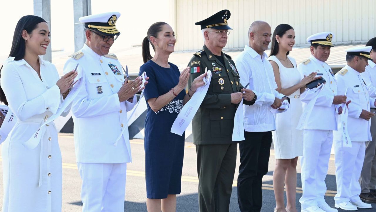 Claudia Sheinbaum anunció que su administración y junto con la Marina Armada de México, realizará la modernización de seis puertos.