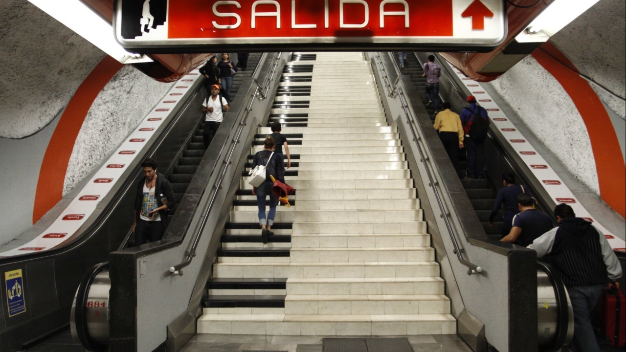 18 nuevas escaleras eléctricas en el metro