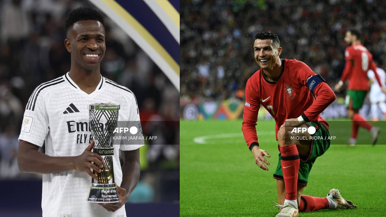 "En mi opinión, (Vinicius) merecía ganar el Balón de Oro. Es injusto", sentenció Cristiano Ronaldo.