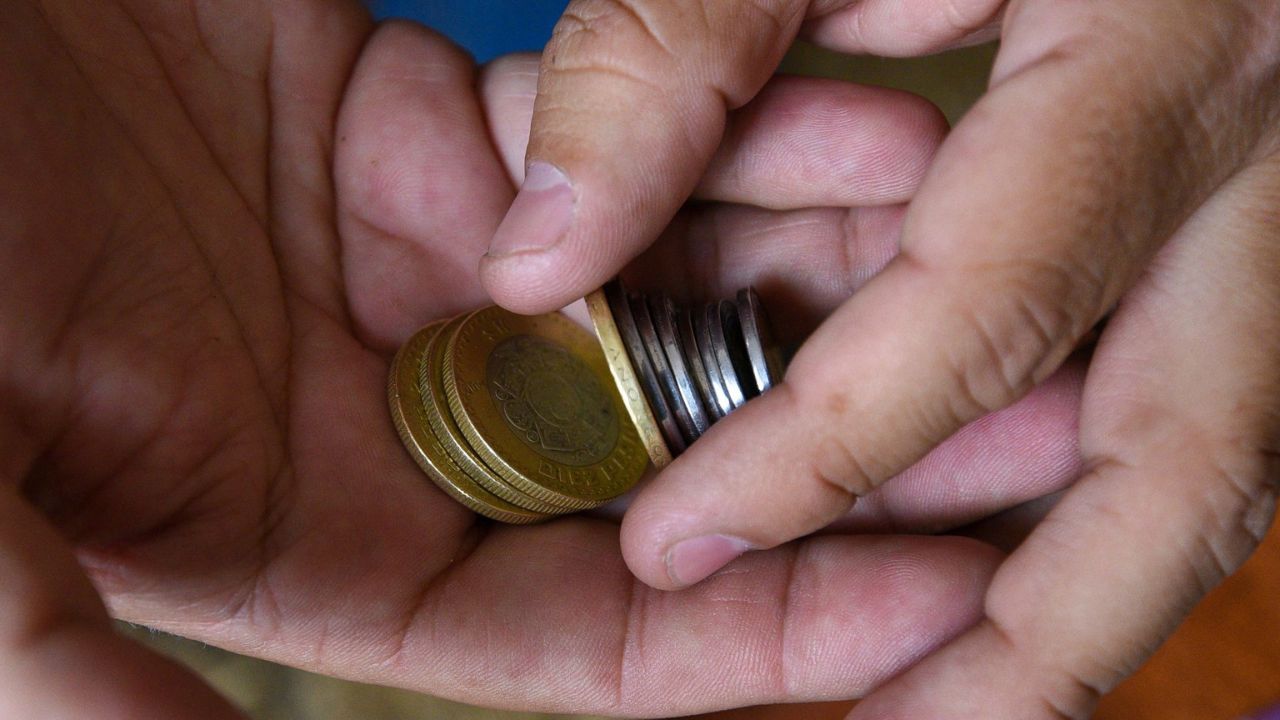 Monedas de México que conforman el salario mínimo.