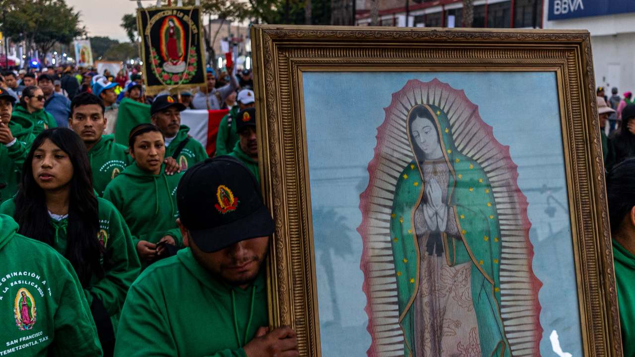 Miles de fieles acudieron el 11 de diciembre a la Basílica de Guadalupe.