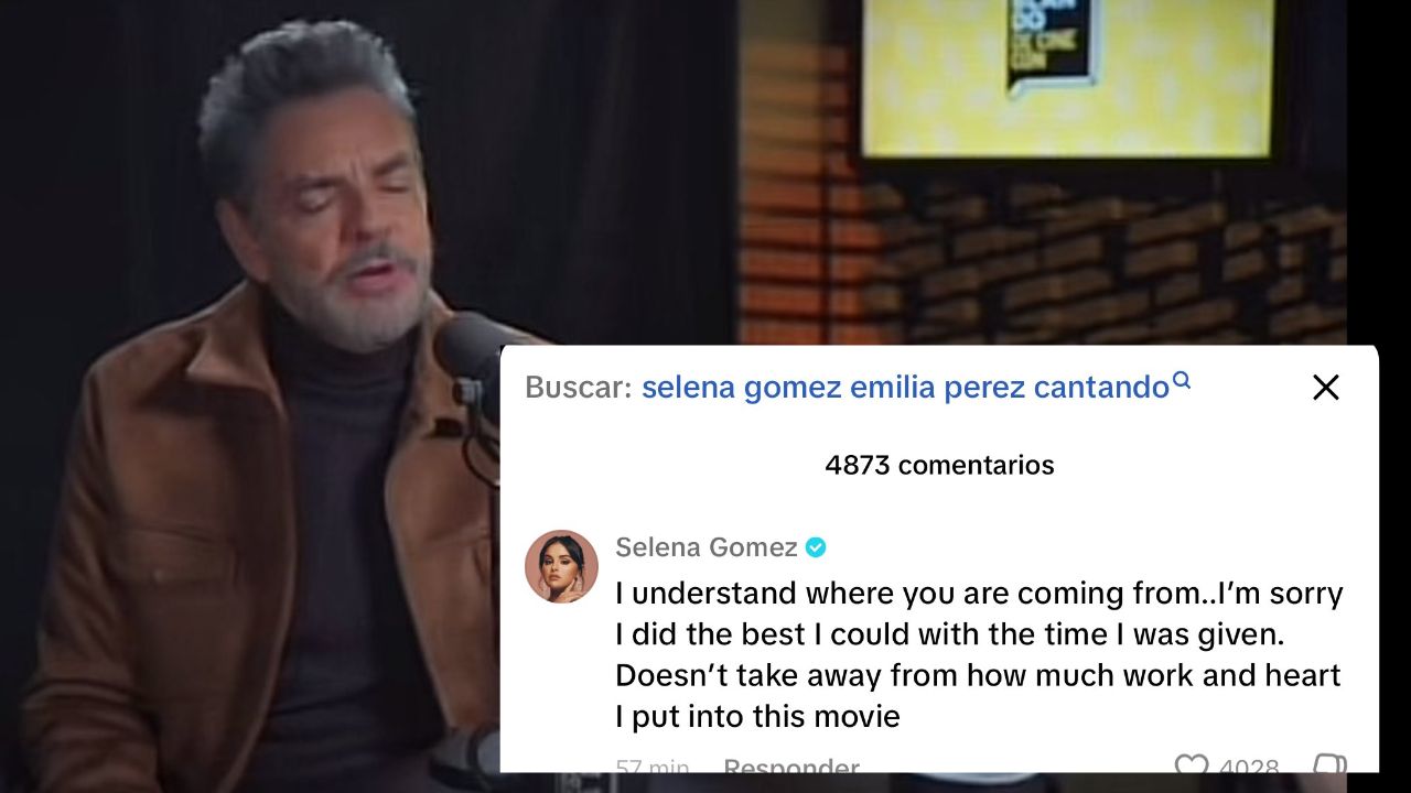 Derbez y Selena ren redes sociales