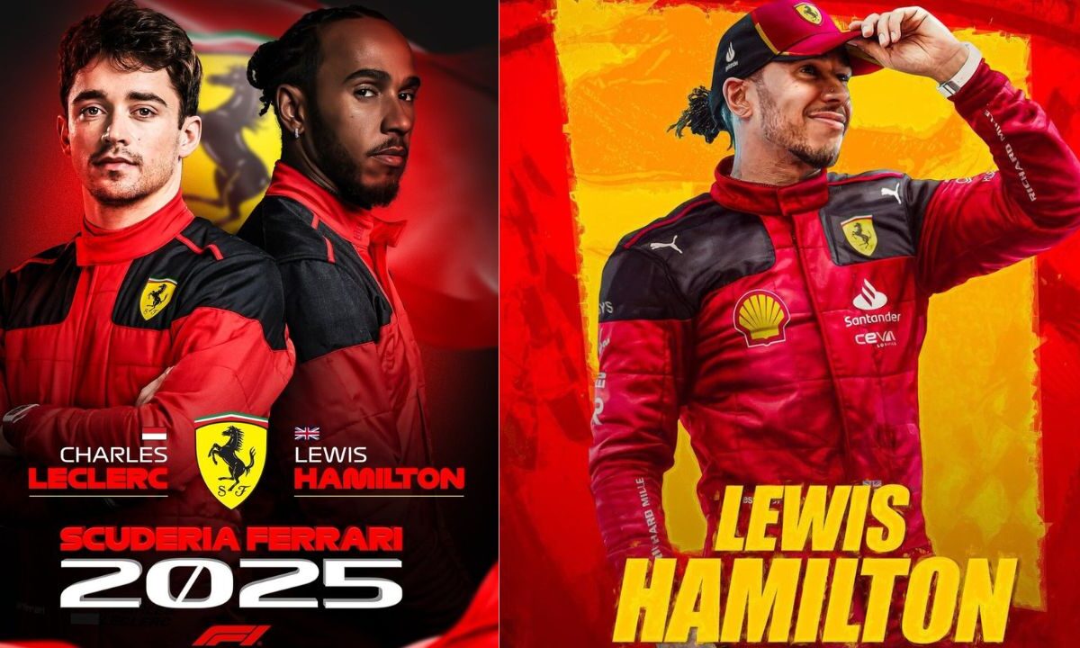 Lewis Hamilton pertenece oficialmente a la escudería Ferrari