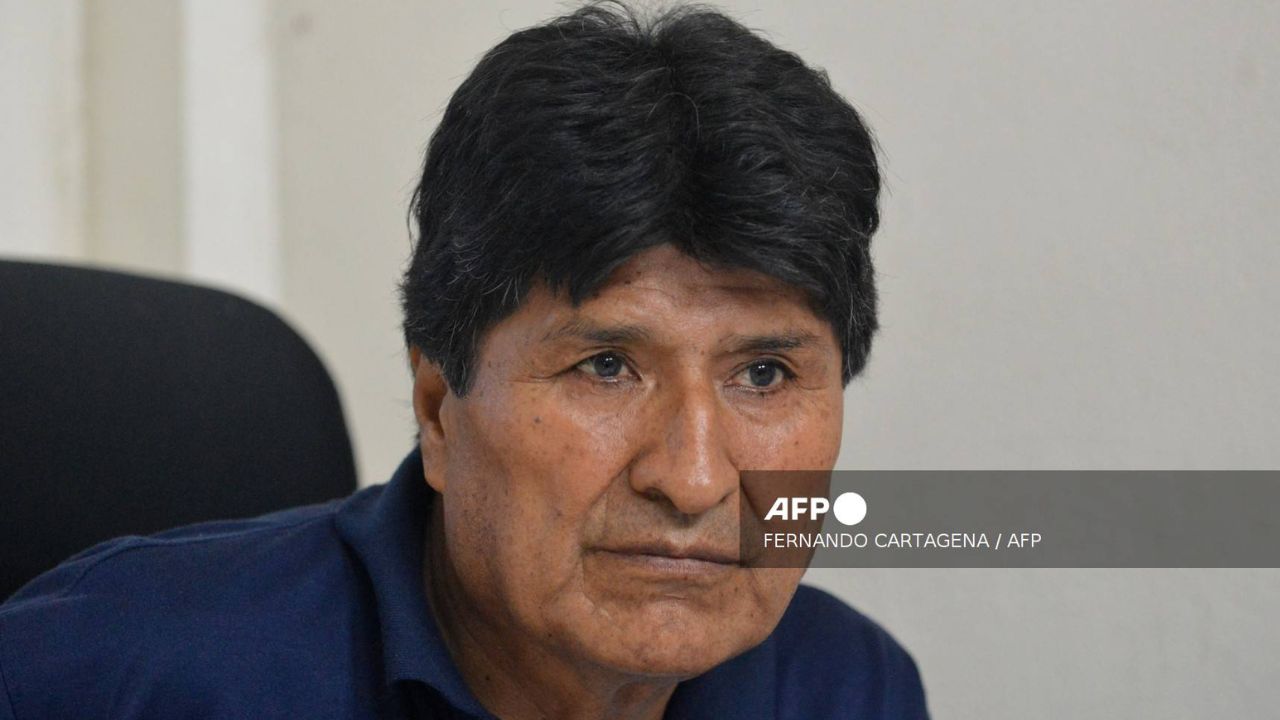 Evo Morales, expresidente de Bolivia.