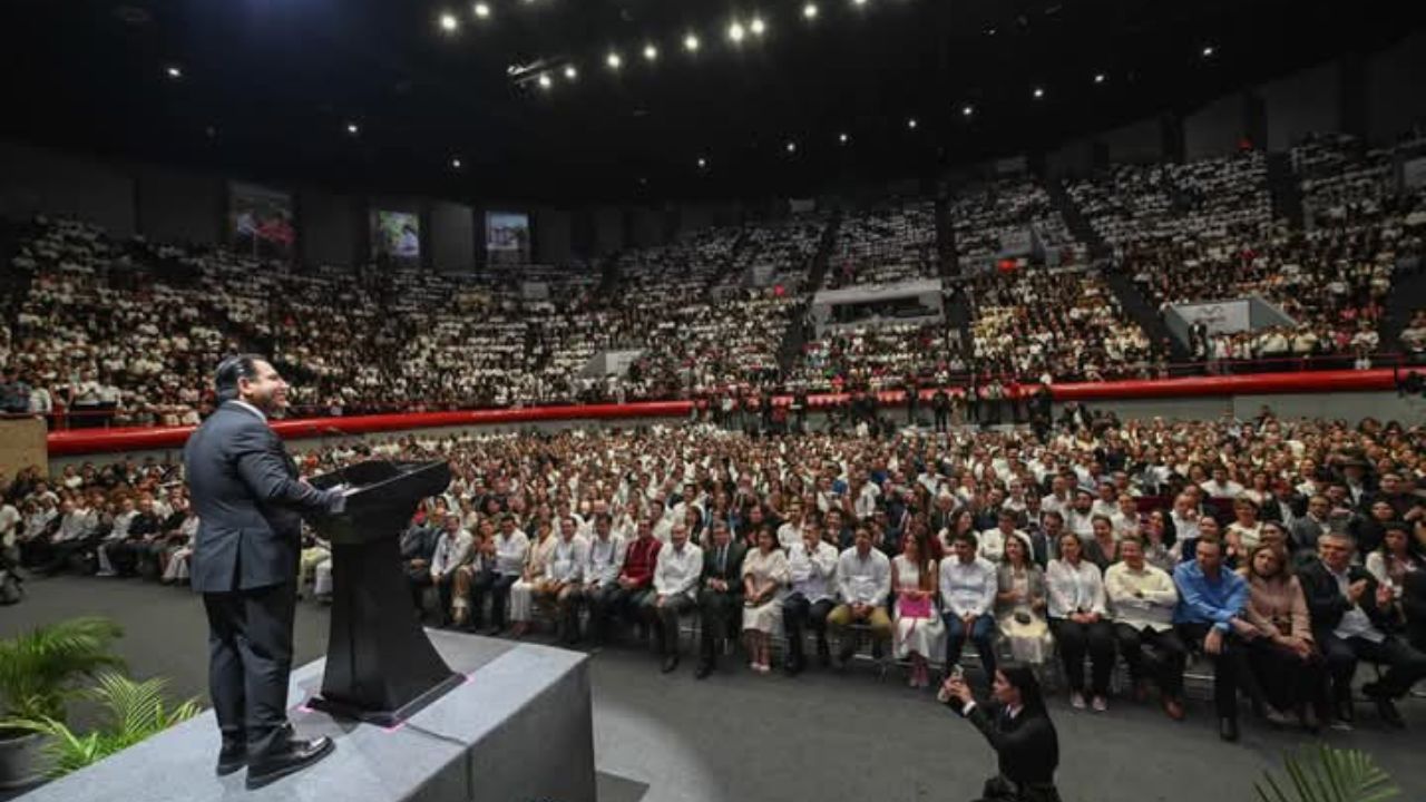 PROTESTA. El morenista Eduardo Ramírez Aguilar gobernará el período 2024-2030.