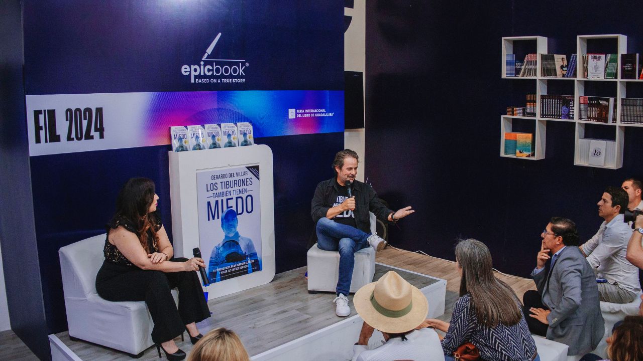 La Feria Internacional del Libro de Guadalajara (FIL), uno de los eventos literarios más importantes del mundo, fue el escenario perfecto para que Gerardo del Villar